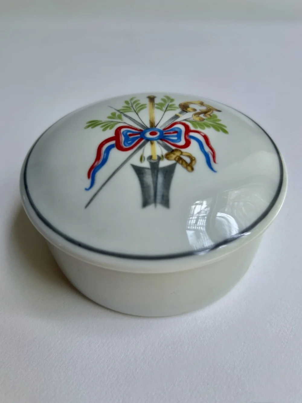Limoges for Lancome Bicentenaire Lidded Porcelain Box